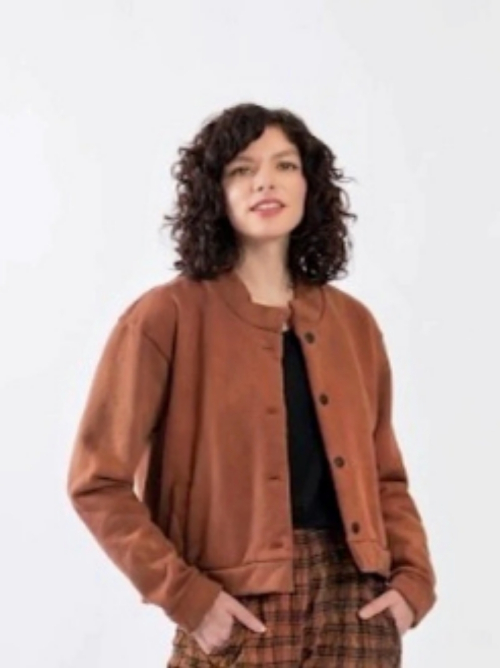 Brown Fleece Cozy Jacket